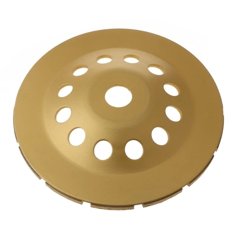 Diamentowe koło garnkowe, diamentowe koło segmentowe do szlifowania, diamentowe koło garnkowe, tarcza szlifierska do betonu, marmuru, kamienia, polerowanie podłóg, dwurzędowa tarcza szlifierska(115mm)