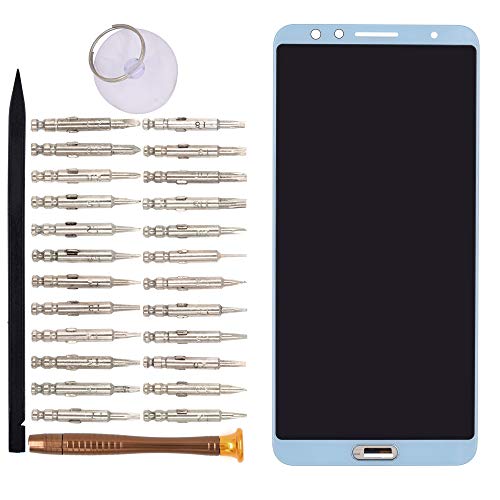 Image of LCD Screen Display Digitizer Touch Panel Without Frame Screen Replacement for Huawei nova 2s(Light Blue)
