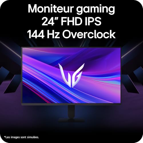 LG UltraGear 24G411A-B écran gaming 24" FHD 144Hz IPS - photo 4