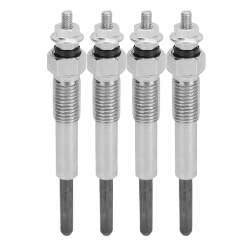 Bujía Incandescente para Motor Diésel, Protector contra Sobrecalentamiento de Rosca M10 X 1,25, 4 Piezas 9 82511978 0 a Prueba de Abrasión para C221 4BA1 D500 4FA1,bujía incandescente