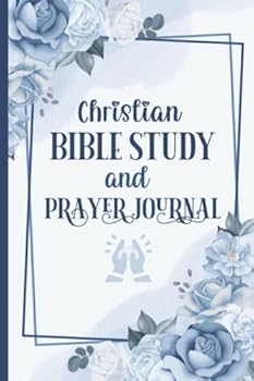 Paperback Christian Bible Study and Prayer Journal Book