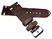 Produktbild RIOS 1931 Herren Leder Uhrenarmband Vintage 24mm dunkel braun