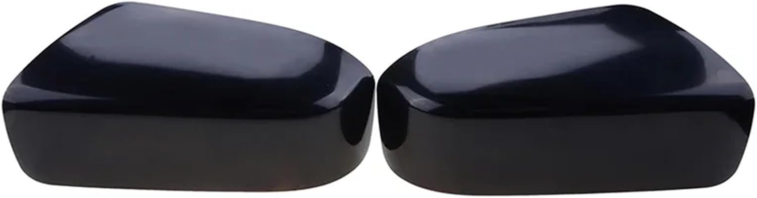 Compatible For Accord 7th 2003-2007 Car Replacement Rearview Side Mirror Cover Wing Cap Exterior Door Rear View Case Trim Carbon (Color : White Right)
