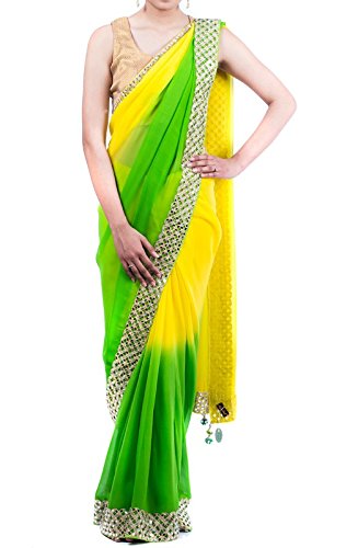 mirror work sarees amazon