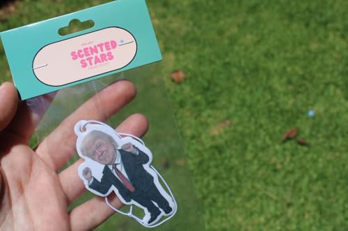 Image of Donald Trump Hanging Car Air Freshener
