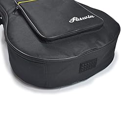 Faswin 104,1 cm Double Bandoulières Réglable Housse pour Guitare Acoustique -en Tissu Oxford – Noir - Les Beatles, Paul McCartney, John Lennon, RIngo Starr, George Harrison Faswin 104,1 cm Double Bandoulières Réglable Housse pour Guitare Acoustique -en Tissu Oxford - Noir – Image 6