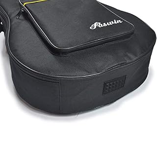 Faswin 104,1 cm Double Bandoulières Réglable Housse pour Guitare Acoustique -en Tissu Oxford – Noir - Les Beatles, Paul McCartney, John Lennon, RIngo Starr, George Harrison Faswin 104,1 cm Double Bandoulières Réglable Housse pour Guitare Acoustique -en Tissu Oxford - Noir – Image 6