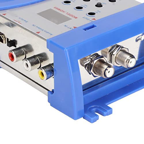 Tangxi HDMI Modulator RF Modulator for PAL NTSC Format, Composite VHF UHF AV to RF Converter, RF Modulator TV Audio Video Converter for Home TV(F Female)