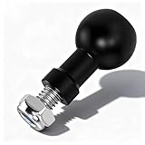 17 mm Kugelkopf auf M6 Schraubadapter, Erweiterbarer Kugelkopf aus Aluminium, Gilt für Stativ, Selfie-Griff, Griff, Ständer, Kugelhalterung, Konverter