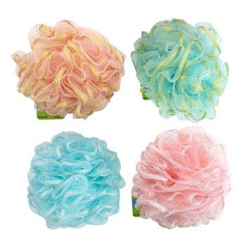 Method Body, Body Wash - Wind Down, Pure Peace (Each 18 Fl Oz 532 Ml) With Exfoliating Mesh Loofah Pouf - Shower And Bath Set Of 3 #TOP4