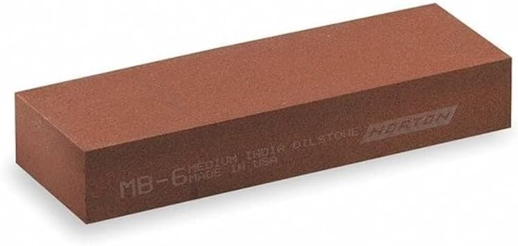 Norton India Bench Stone FB-8 Fine Single Grit Abrasive Sharpening