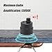 Water Leakage Detection, Wall Pipe Leak Listen Detector Underground Monitor High Sensitive Sound Intensifier Ear Listening Device with Earphone for Home Bedrooms Basement Kitchen Bathroom Laundry