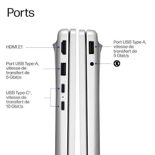 HP OmniBook 3 Laptop Next Gen AI 16 bz0000sf Copilot+ PC Snapdragon X1 26 100 Ordinateur portable 16 2K LPDDR5x SDRAM SSD Wi Fi 6E 802.11ax Windows 11 Home et - vue 2