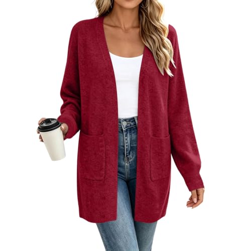 Cardigan Sweaters for Women Open Front Coats Long Sleeve Fashion Jackets - image 1