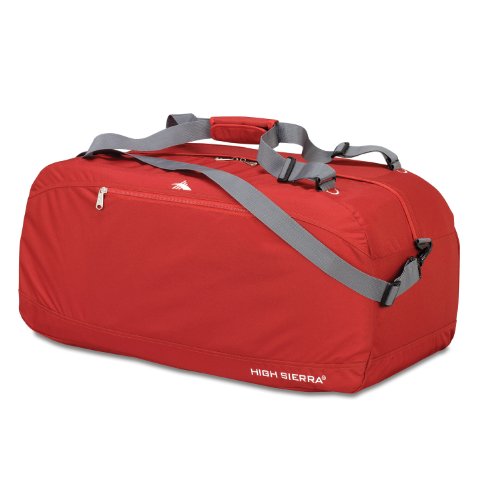 High Sierra Pack-N-Go Duffel Bag, Carmine Red, 36-Inch
