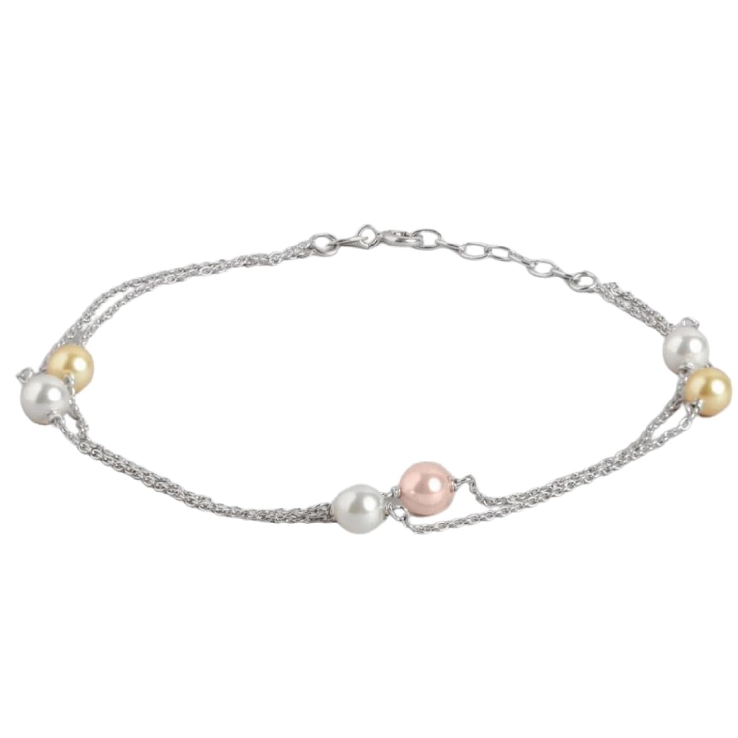 ZAVYA 925 Sterling Silver Freshwater Pearl Minimal Rhodium Plating Chain Anklet (Single) | | Gift for Women & Girls | With Certificate of Authenticity & 925 Stamp (B0C7KQWYTB) Amazon Price History, Amazon Price Tracker