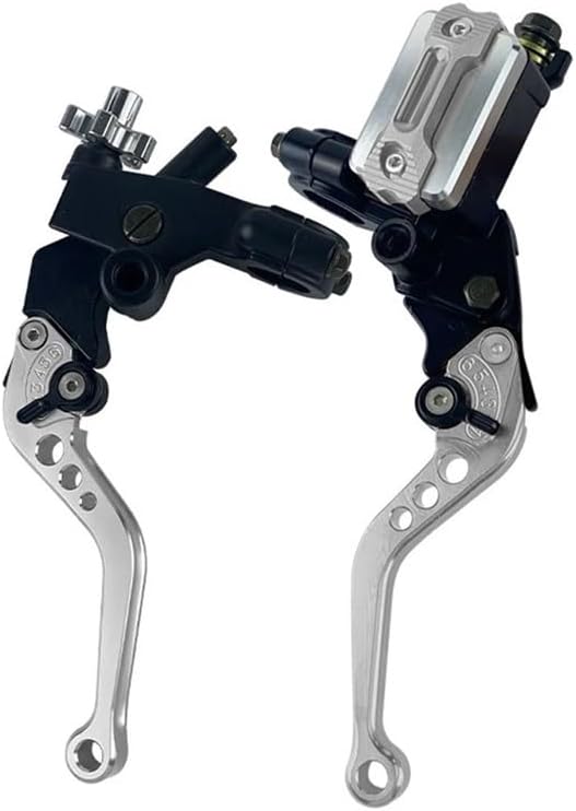 Motorcycle ATV Left and Right Upper Pump Disc Brake Switch(Blue)
