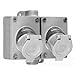 APPLETON ENR22201 Two Gang RECEPT Assy