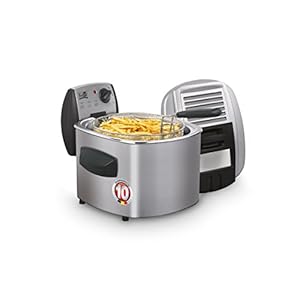 FRITEL Freidora FR 1490M – redonda – con zona frÃa – 4 litros – 3000W