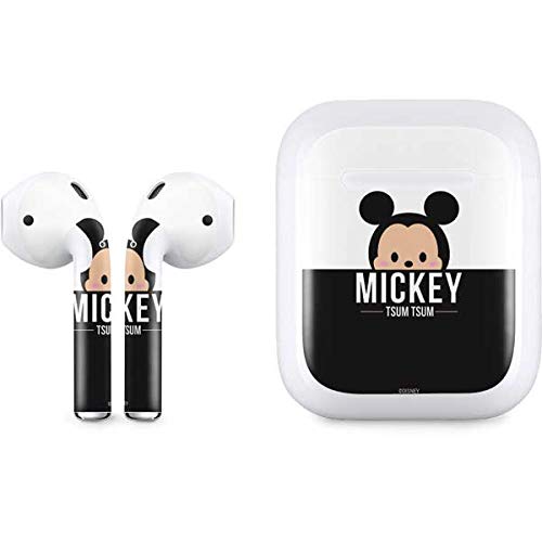 Skinit Decal Audio Skin Compatible with Apple AirPods - Officially Licensed Disney Tsum Tsum Mickey Mouse Design