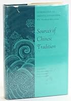 Sources of Chinese Tradition B003VC77F0 Book Cover