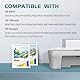 ZIPRINT 302 XL patronen Kompatibel für HP 302 Druckerpatronen Multipack für HP Envy 4525 4520 4524 DeskJet 3630 3636 2130 Officejet 3830 5230 3831 (Schwarz/Farbe,2-Pack)