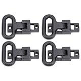 Hamwesh Klappbare LKW-Stufe, 4er-Pack, 90-Grad-Klappmechanismus mit Kompakten Abmessungen für Boot, Wohnmobil, Anhänger, Bus, Wohnmobil