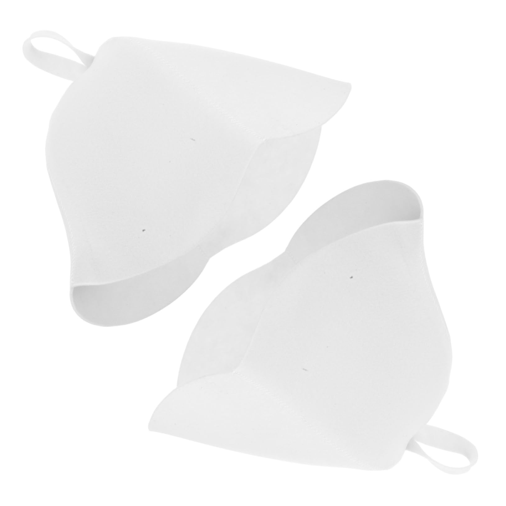 ibasenice 2Pcs Sauna Hat for Heat Protection Felt Hair Steamer Cap for Unisex Thermal Insulation and Nutrient Retention for Spas Saunas and