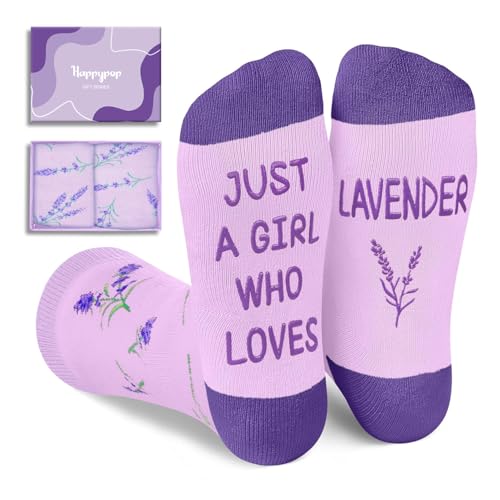 HAPPYPOP Plant Gifts - Stawberry Banana Pickle Cherry Sunflower Socks for Women