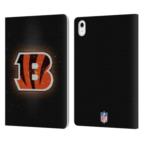 NFL Cincinnati Bengals Housse Cuir Multi-Angle iPad Air 11 avec Support Intégré