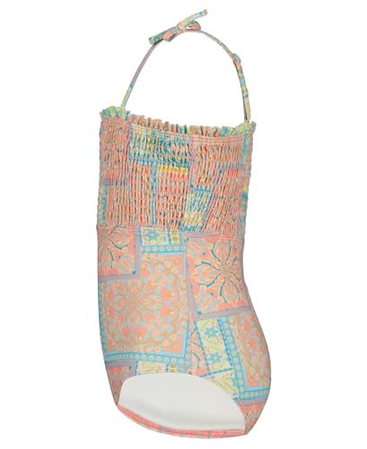Image of Billabong Girls' One-piece Swimsuit with UPF 50+ Sun Protection, Quick Drying Bathing Suit