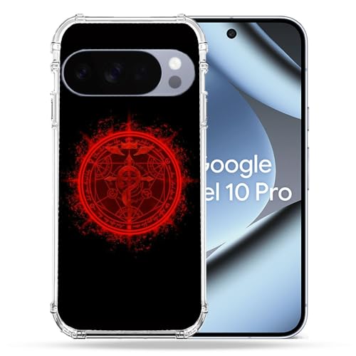 Coque Google Pixel 10 Pro Fullmetal Alchemist avec angles antichocs