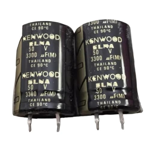 Condensateur électrolytique 50V 3300UF à angle droit pour boîtier plat encombré