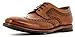Produktbild Gordon & Bros Gary 5343 Flex G Rahmengenähter Herren Derby Schnürhalbschuh, Full Brogue, Flexible Goodyear Welted Sohle für perfekten Laufkomfort, für Business, Freizeit Braun (British Tan), EU 45