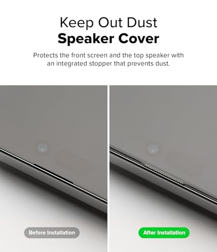 Image of Ringke for iPhone 16 /15 Screen Protector [Easy Slide, 2 Pack]