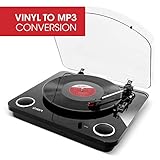 Entrada auxiliar de 1/8 pulgada para convertir o reproducir desde otras fuentes de medios, incluidos reproductores de casetes/reproductores de CD