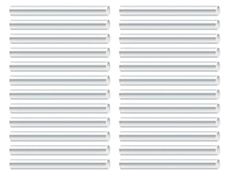 Einhell - Bastoncini adesivi a caldo originali (accessori per pistole a caldo, 24 bastoncini, Ø 11 mm x 150 mm, trasparenti, ad asciugatura rapida, a partire da 85 °C)