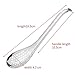 Spherification Spoon - Set of 2 Stainless Steel Spherification Spoon Molecular Slotted Bar Spoon Kitchen - KICW0071 (Silver)