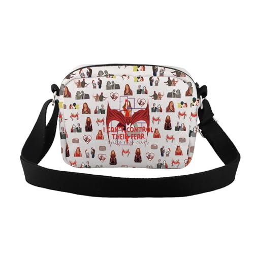 CMNIM Wanda Witch Crossbody Bag Witch Movie Gifts for Women Hero Fans Gift Wanda Merchandise Small Crossbody Purse