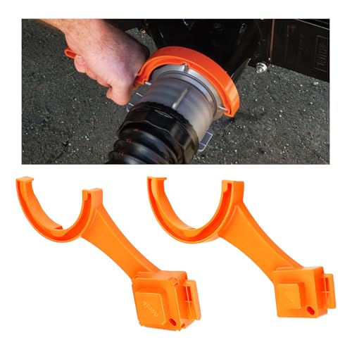 YTFRL 2PCS RV Sewer Hose Wrench, Multi-Purpose Spanner Fit 3 Inch & 4 Inch Male/Female Sewer Caps, Universal Cleanout Plug Wrench to Connect Disconnect Sewers Hoses, Car Accessories