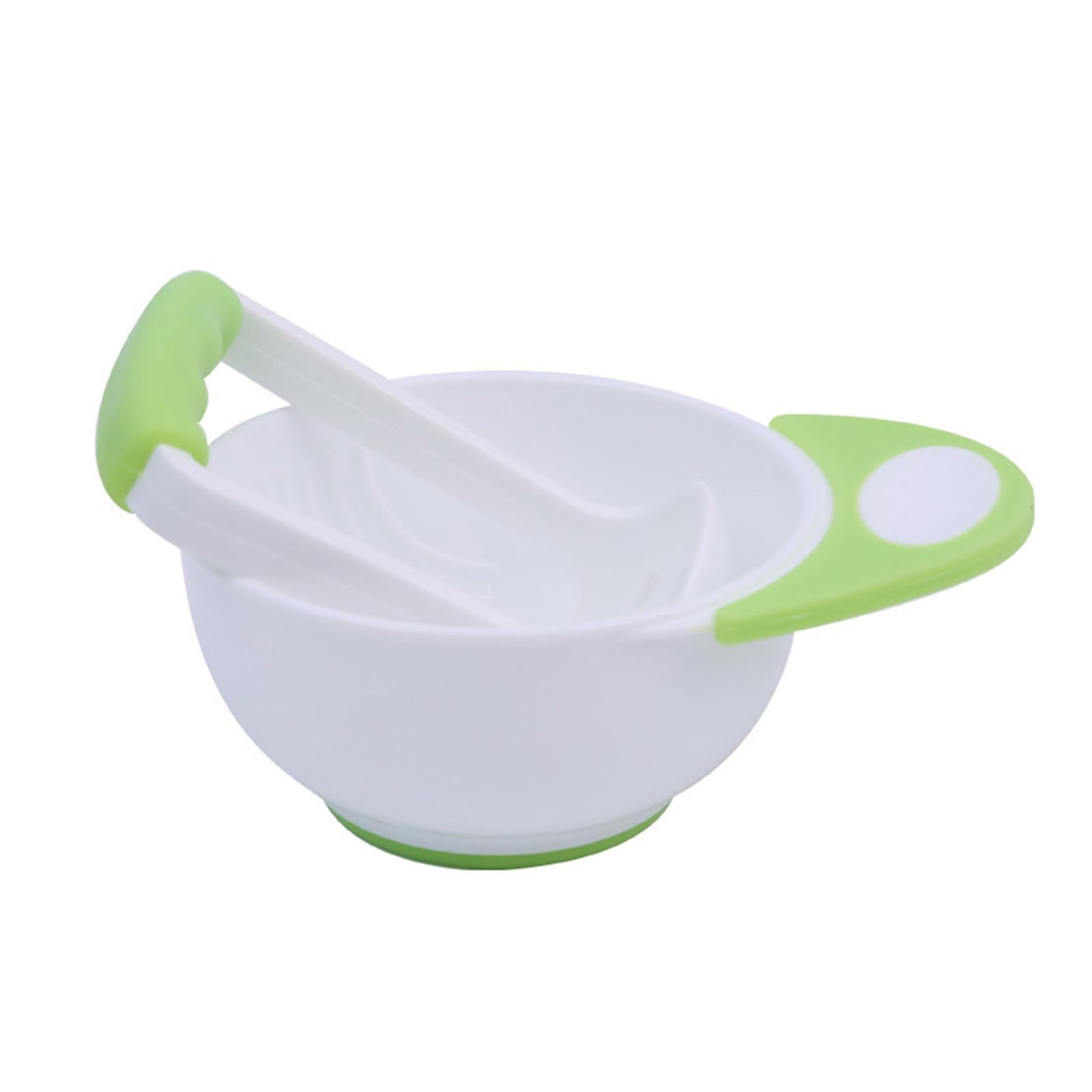 Toddler Grinding Bowl Vegetable Puree Masher Bowl Baby Food Masher Bowl with Bowl Handle Masher Bowl Set Mill Bowl