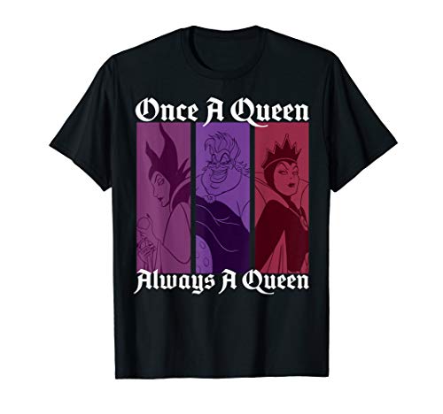 Disney Villains Once A Queen Always A Queen Graphic T-Shirt