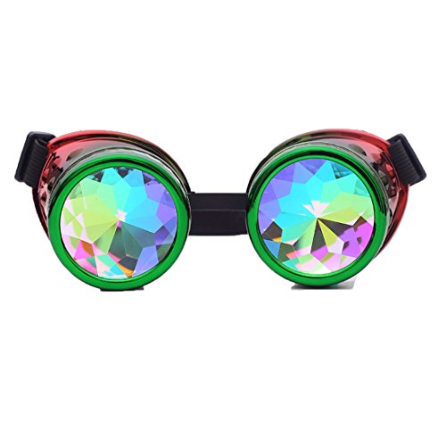 OMG_Shop Festivals Rave Kaleidoscope Goggles Rainbow Prims Diffraction Crystal