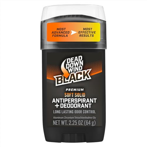 Dead Down Wind BLACK Premium Soft Solid Antiperspirant Deodorant