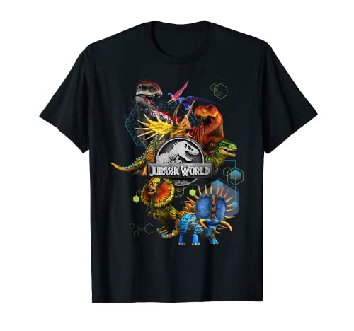 Jurassic World Genetic Dinosaur Mashup Camiseta
