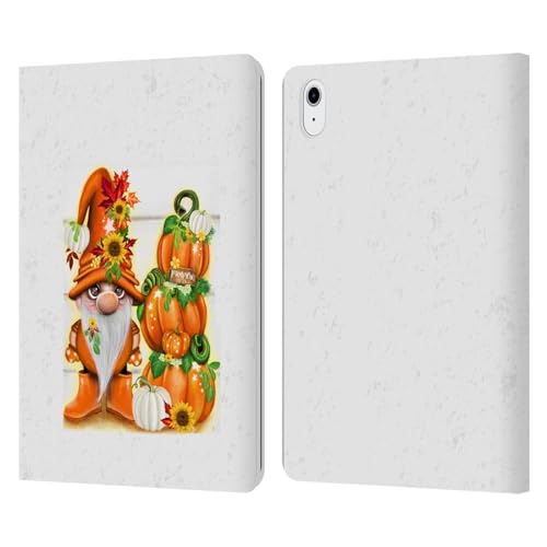 Coque iPad Air 11 Antichoc Orange GNOME style portefeuille