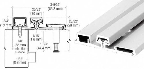 CRL Satin Anodized 83; Roton Hinge 15783A