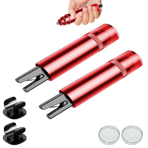 JollyDragon Safe Pro X Car Emergency Hammer 2 In 1 Car Windscreen Breaker With Belt Cutter Car Escape Emergency Suitable For All Vehicles 2 Pcs