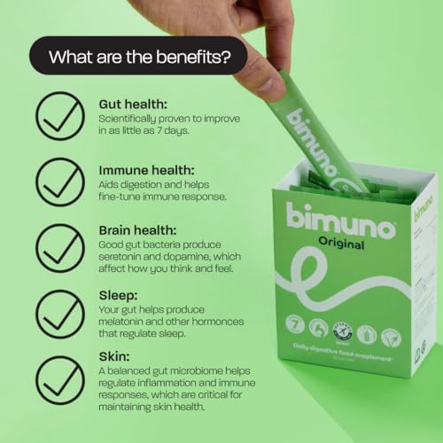 BIMUNO (Rebranding to GutSupp) Prebiotic Fibre Supplement for Gut Health | High-Fibre Tasteless Soluble Powder | Supports Digestive Function | Suitable for Women & Men | 30-Day Supply
