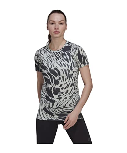 Maglietta Da Corsa Veloce Da Donna Con Stampa All-Over Adidas - 4